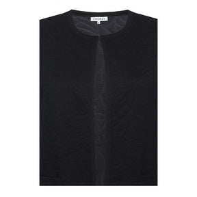 Zhenzi Reimer Longline Cardigan in Black - Wardrobe Plus