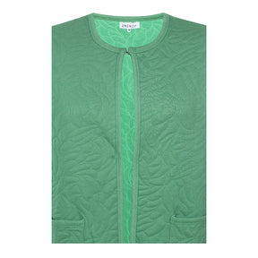Zhenzi Reimer Longline Cardigan in Green - Wardrobe Plus