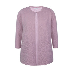 Zhenzi Reimer Longline Cardigan in Pink - Wardrobe Plus