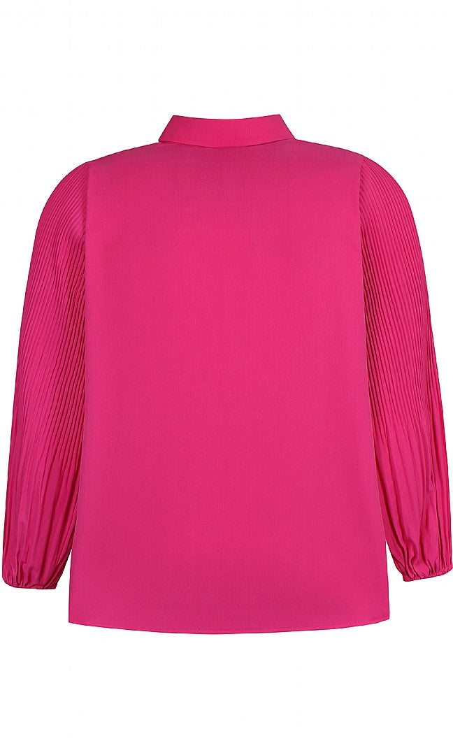 Zhenzi Nalani Shirt in Pink - Wardrobe Plus