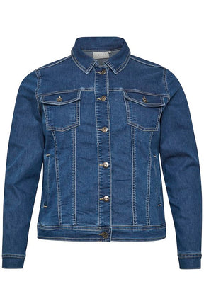 Kaffe Curve Blue Denim Jacket