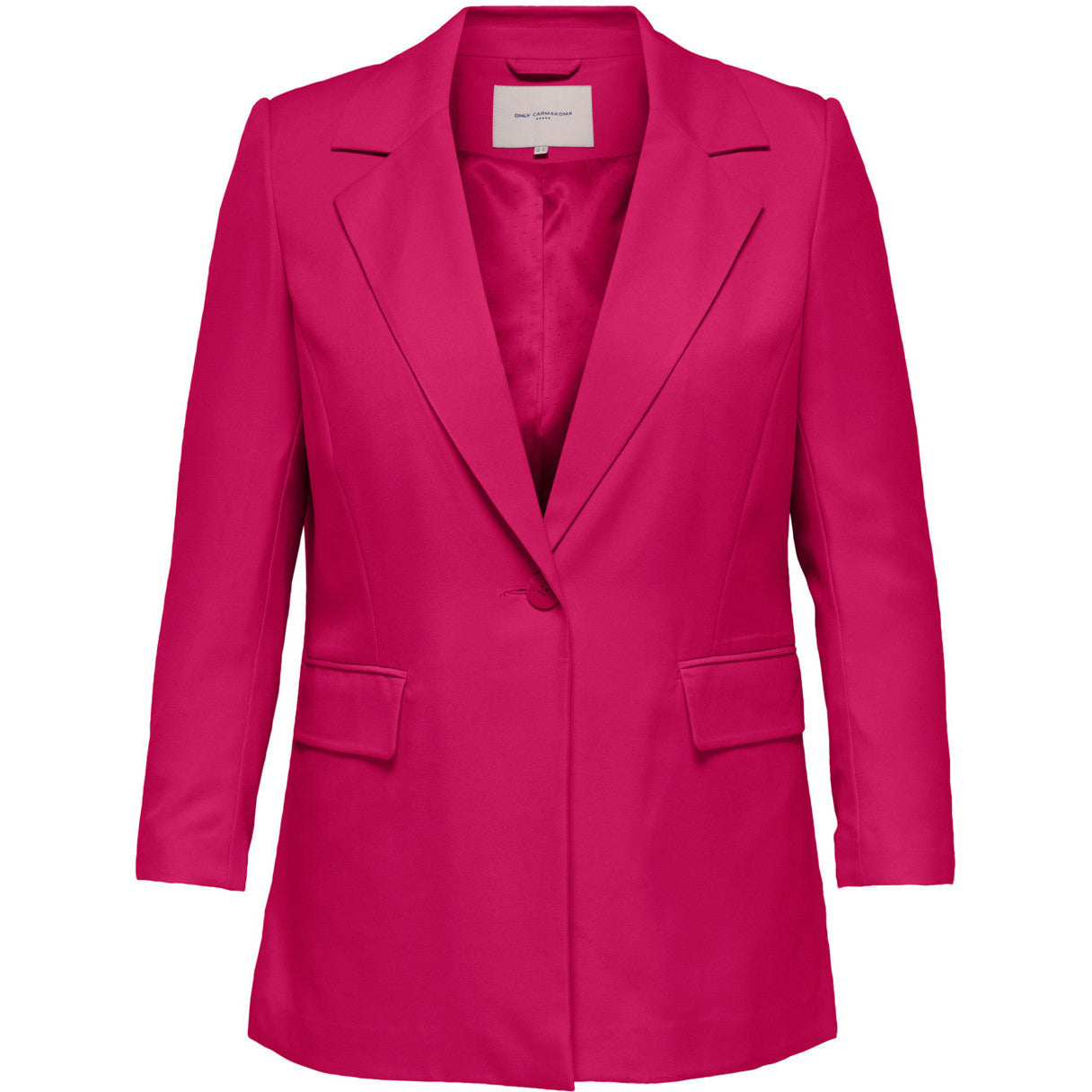 Only Carmakoma Blazer in Pink - Wardrobe Plus