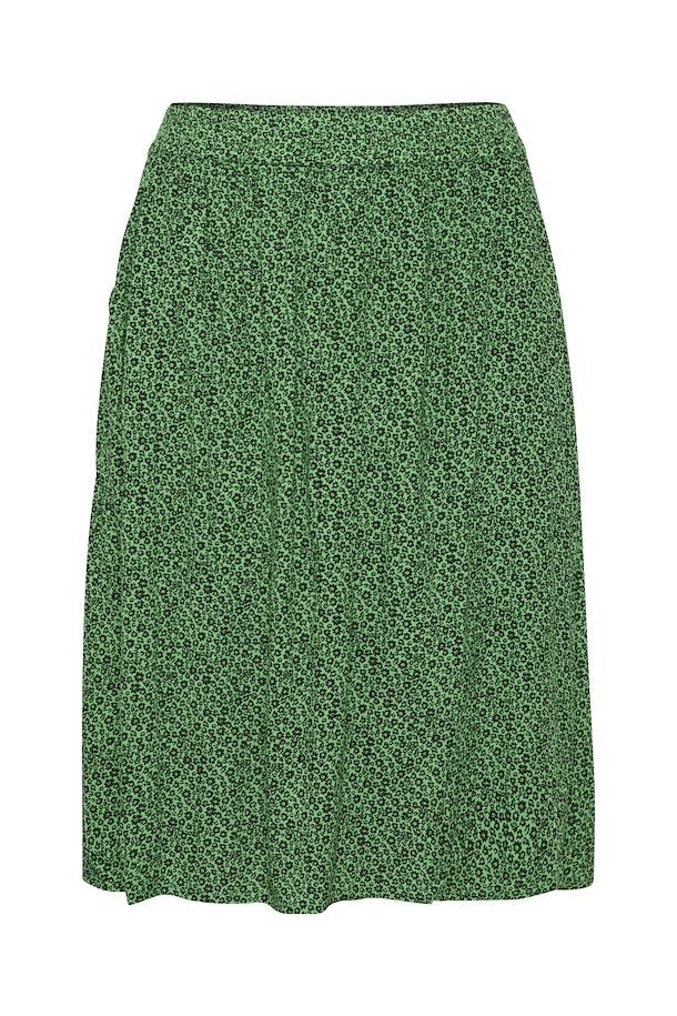 Kaffe Curve Ami Skirt in Green Flower